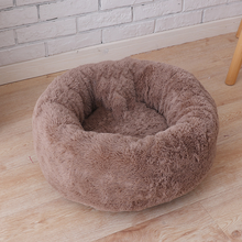 Load image into Gallery viewer, Round Cozy Cat Bed and Blanket
