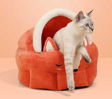 Load image into Gallery viewer, Sleeping Fox Cat Bed
